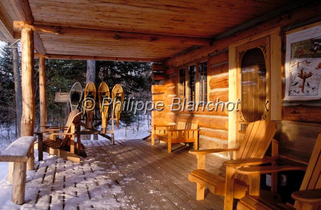 canada ontario  13.JPG - Châlet canadienAlgonquin Log CabinParc AlgonquinOntarioCanada